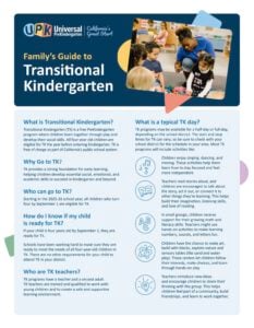 Featured image for Family’s Guide to Transitional Kindergarten
