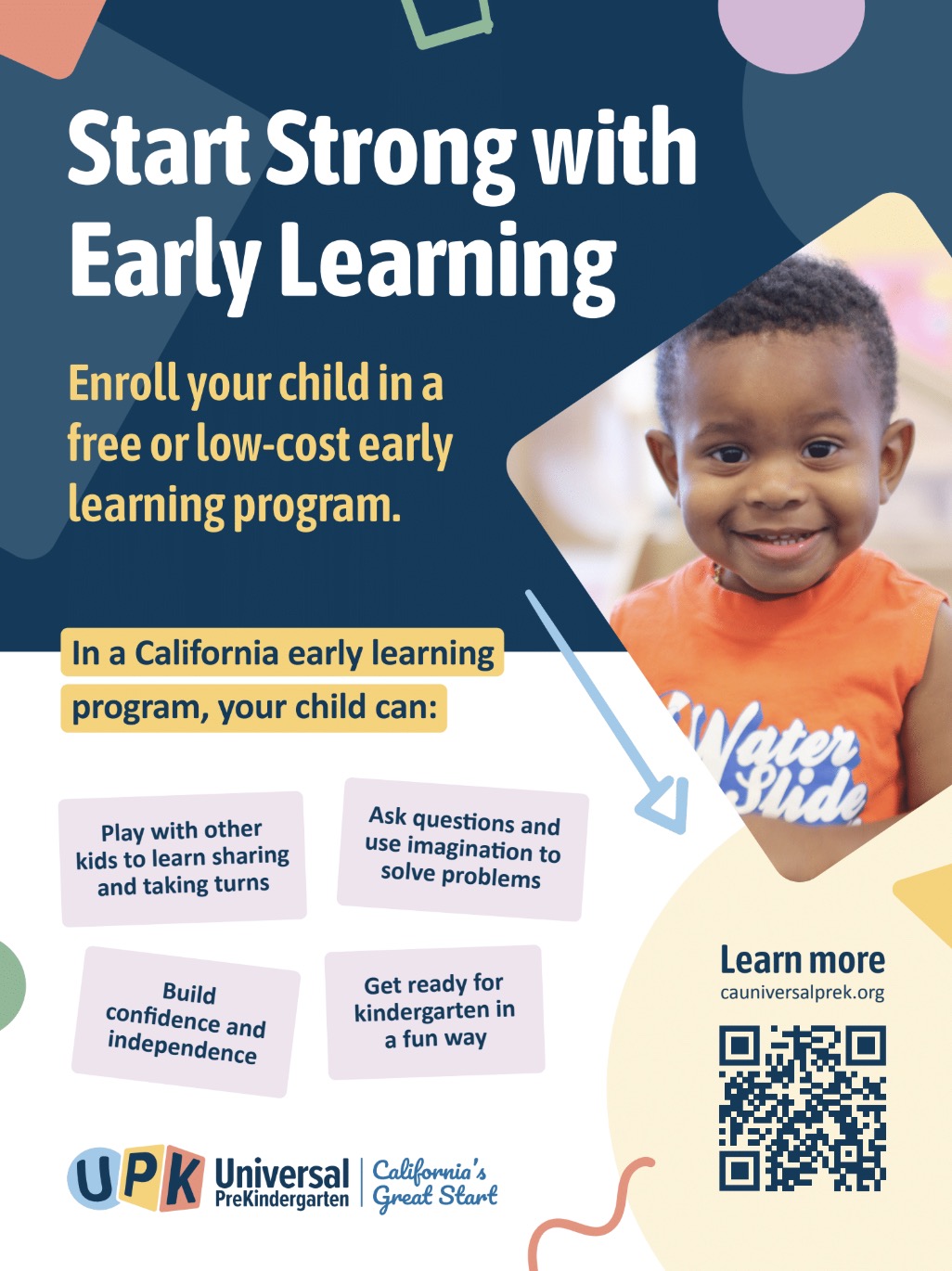 Start Strong with Early Learning Poster