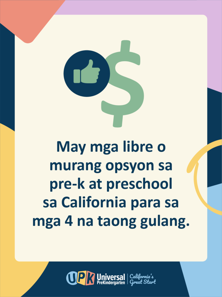 Know Your Early Learning Options Social Graphic tl PH 3x4 A