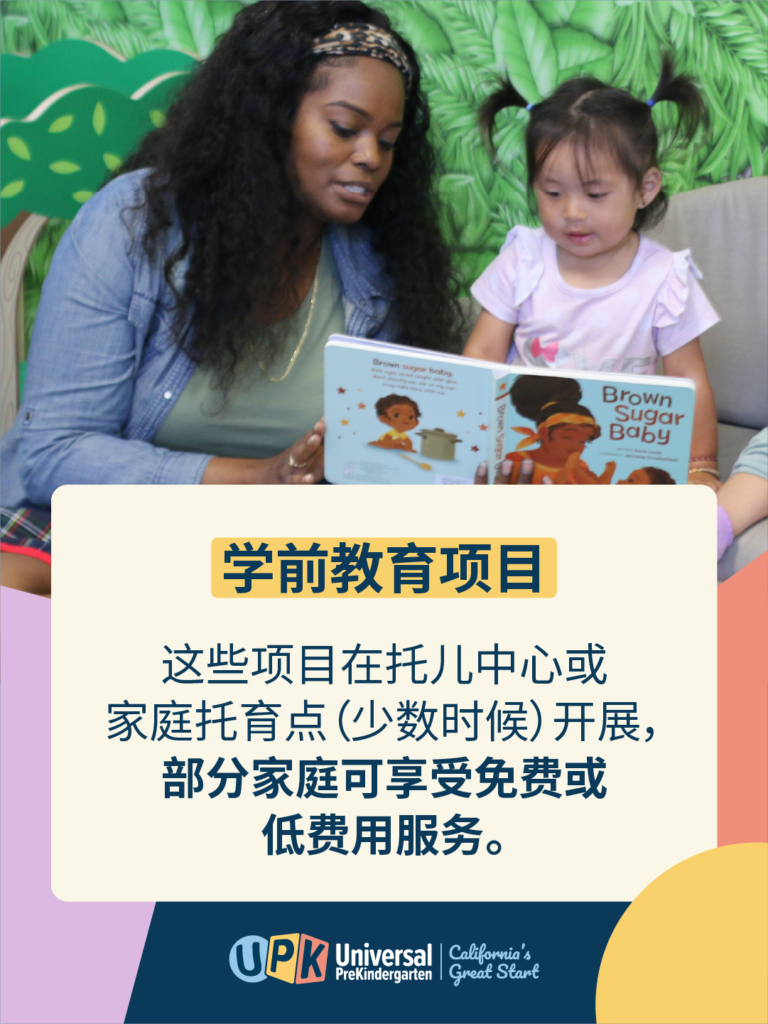 Know Your Early Learning Options Social Graphic zh CH 3x4 C